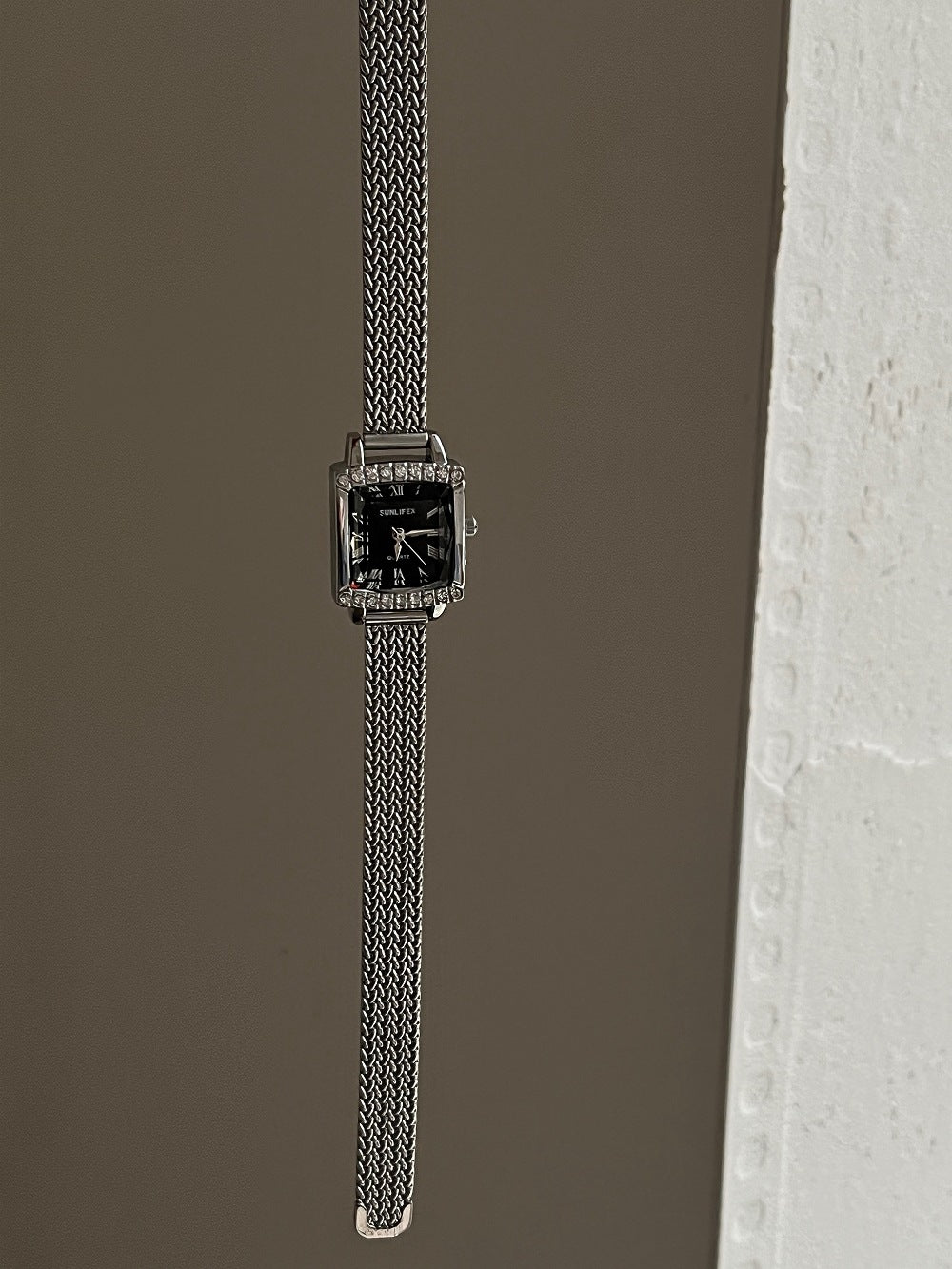 Luxury Rhinestone Chain Watch - DippedShop Wholesale - #8643