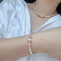 Boho Pearl Stone Bracelet - DippedShop Wholesale - #1059