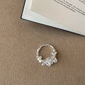 Irregular Crystal Beaded Ring - DippedShop Wholesale - #7571