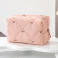 Sweet Bowknot Embroidery Quilt Shell - DippedShop Wholesale - #8675