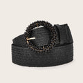 Boho Straw Woven Elastic Waist - DippedShop Wholesale - #1923