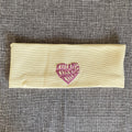 Heart Print Sporty Headband - DippedShop Wholesale - #8035