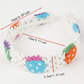 Knit Flower Hair Band - DippedShop Wholesale - #6579