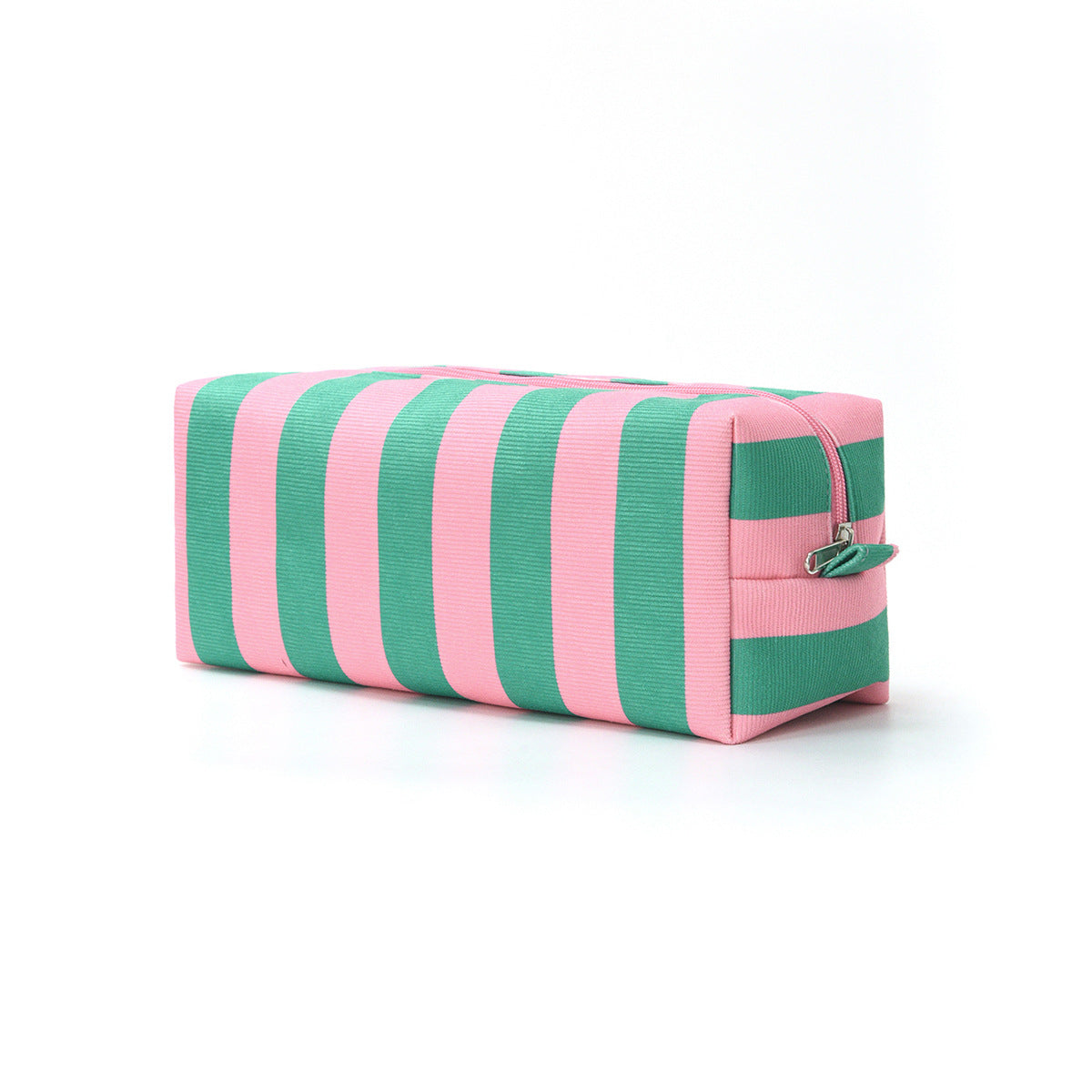 Minimalist Color Block Striped Portable Cosmetic Bag MK2BLW6C5CO17