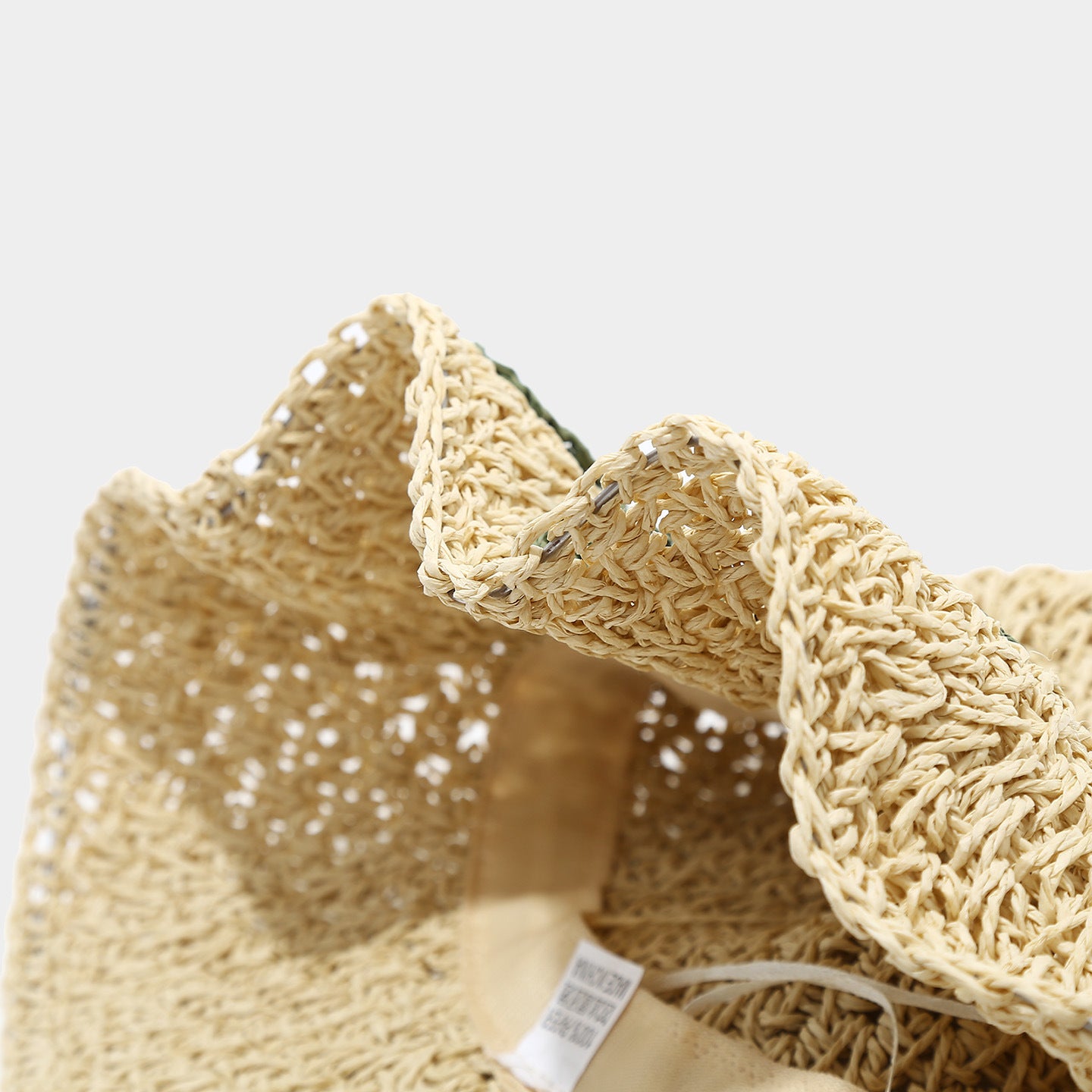 Handmade Crochet Sunflower Hollow Bucket Hat 8BK6HAT176L