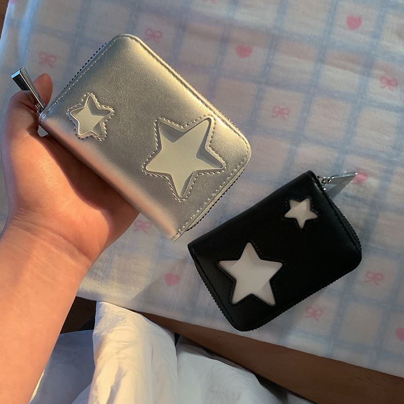 Trendy Star Shape PU Coin Purse Wallet 6S10BWB117