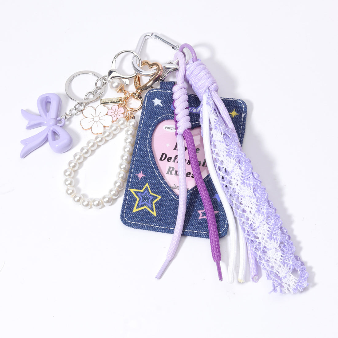 Card Picture Holder Rope Braided Bag Charm DP25E936