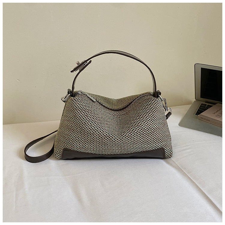 Minimalist Woven Lightweight Shoulder Bag 6W10BBG1857