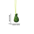Fresh Handmade Beads Cherry Pendant Bag Charm 6W10BBC801