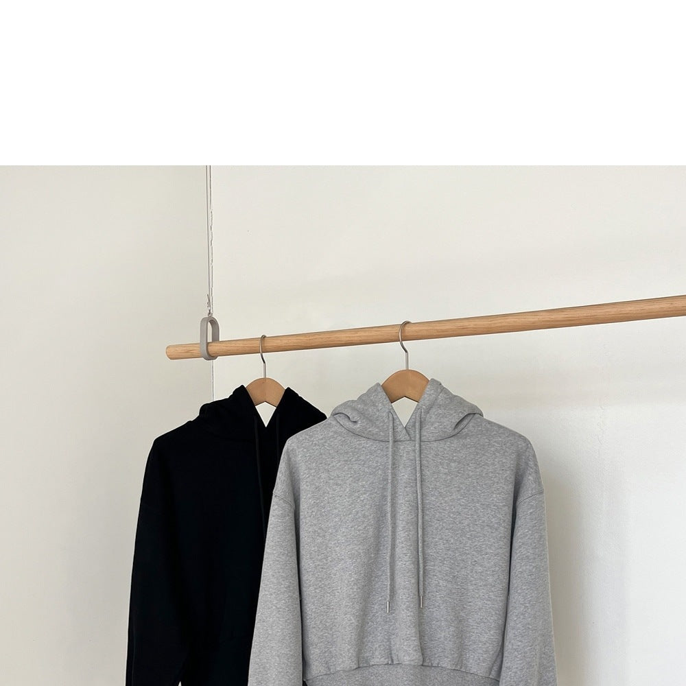 Loose Hooded Hoodie - DippedShop Wholesale - #4659