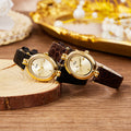 Fashion Oval Quartz Leather Band Wrist Watch MK2SSAS6W6JWA12