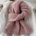 Solid Color Knit Scarves - DippedShop Wholesale - #6067