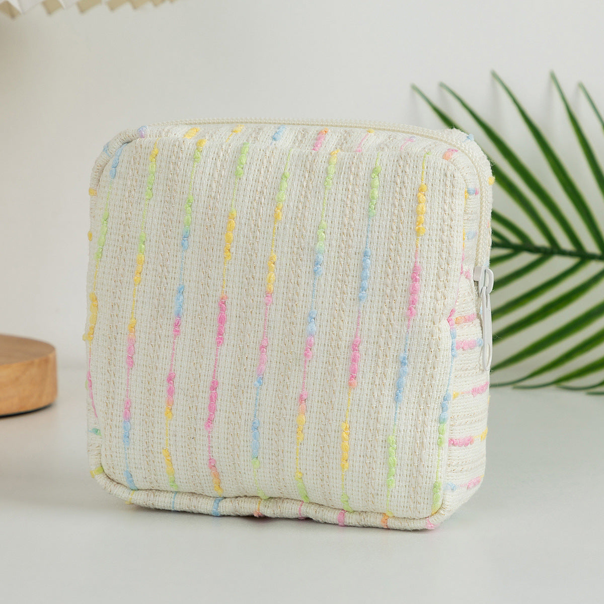 Striped Rainbow Storage Bag - DippedShop Wholesale - #1907