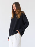 Solid Loose Sweater - DippedShop Wholesale - #5267