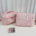 Fresh Floral Print Large Capacity Makeup Bag 6S10BOB1035