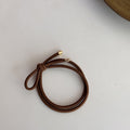 Minimalist Solid Color Bowknot Elastic Hair Tie MK2BLW6W6HHT12