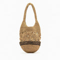 Woven Floral Underarm Bag - DippedShop Wholesale - #1267