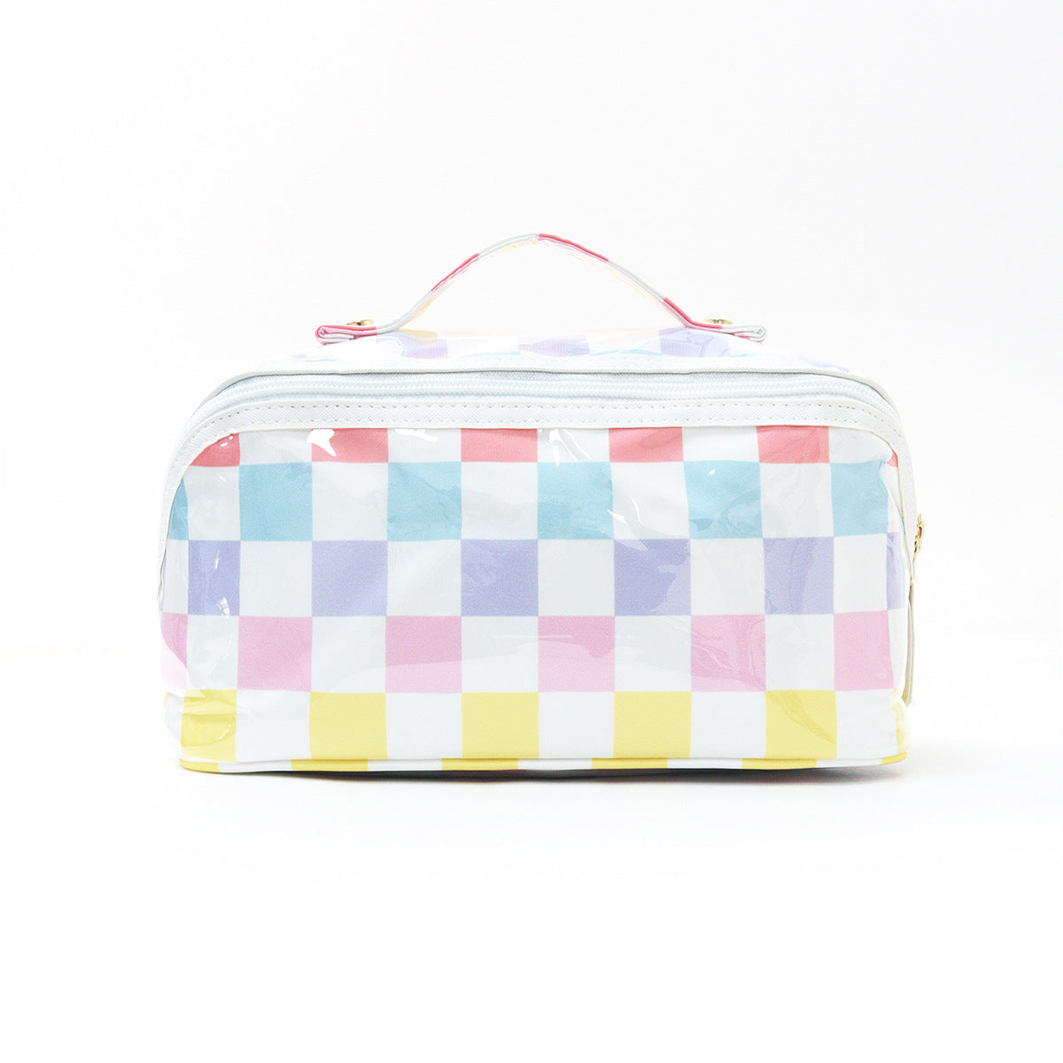 Stylish Striped Waterproof PVC Cosmetic Bag MK2BLW6C5CO21