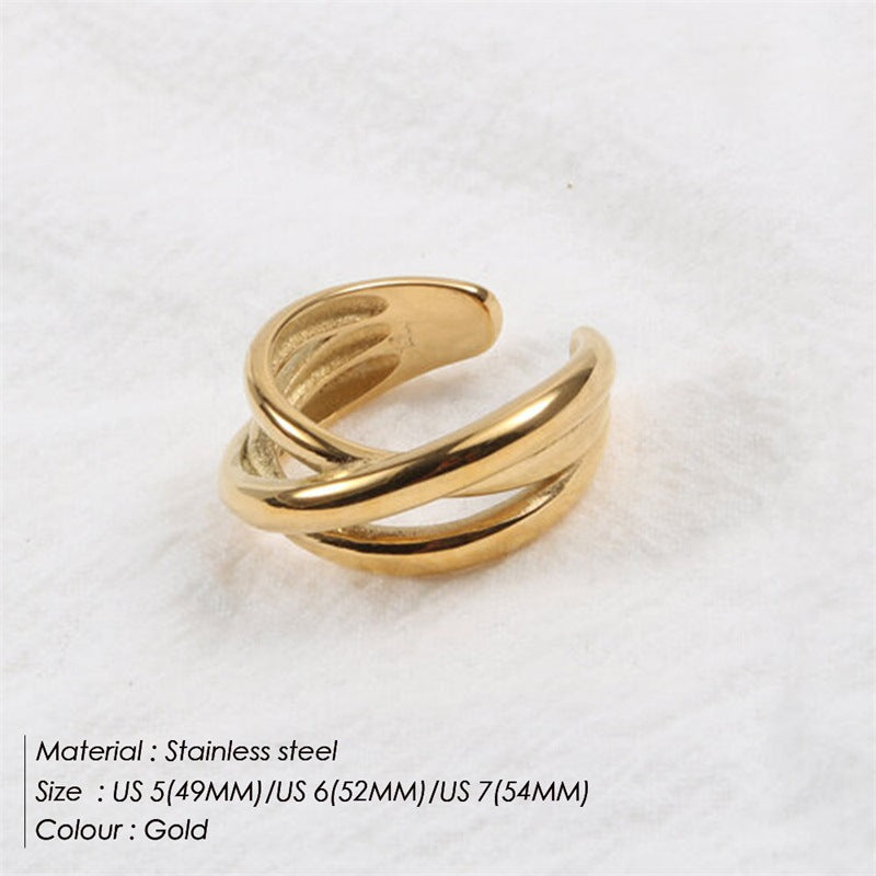 Multi Layer Wrap Ring - DippedShop Wholesale - #3187