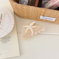 Trendy Pearl Starfish Medium Hair Claw 8AS6HCP278L