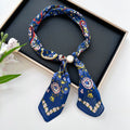 Color Block Silk Scarf - DippedShop Wholesale - #4467