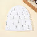 Rhinestone Cuffed Knit Beanie - DippedShop Wholesale - #4755