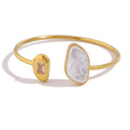 Minimalist Gold Plated Irregul - DippedShop Wholesale - #9955