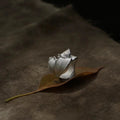 Chunky Leaf Open Ring - DippedShop Wholesale - #3443