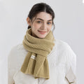 Versatile Knit Imitation Cashmere Scarf 6W6NSW251