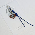 Heart Pendant Bag Charm - DippedShop Wholesale - #3075