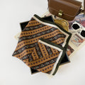 Trendy Striped Paisley Print Headscarf Silk Scarf 6W6NSC231