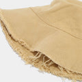 Vintage Frayed Wide Brim Beach Bucket Hat MK2BW6W6HAT71
