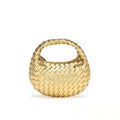 Trendy Hand-Woven Crescent Underarm Handbag 6W10BBG1392
