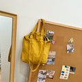 Vintage Washed Distressed Canvas Shoulder Bag 6W10BBG2499