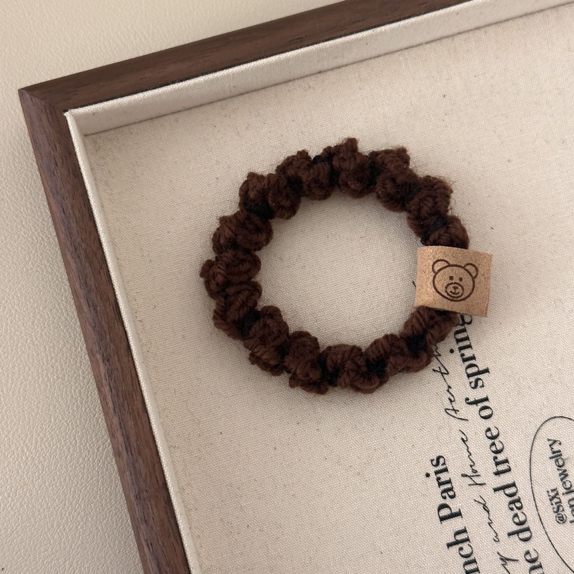 Woven Elastic Hair Tie - DippedShop Wholesale - #2451
