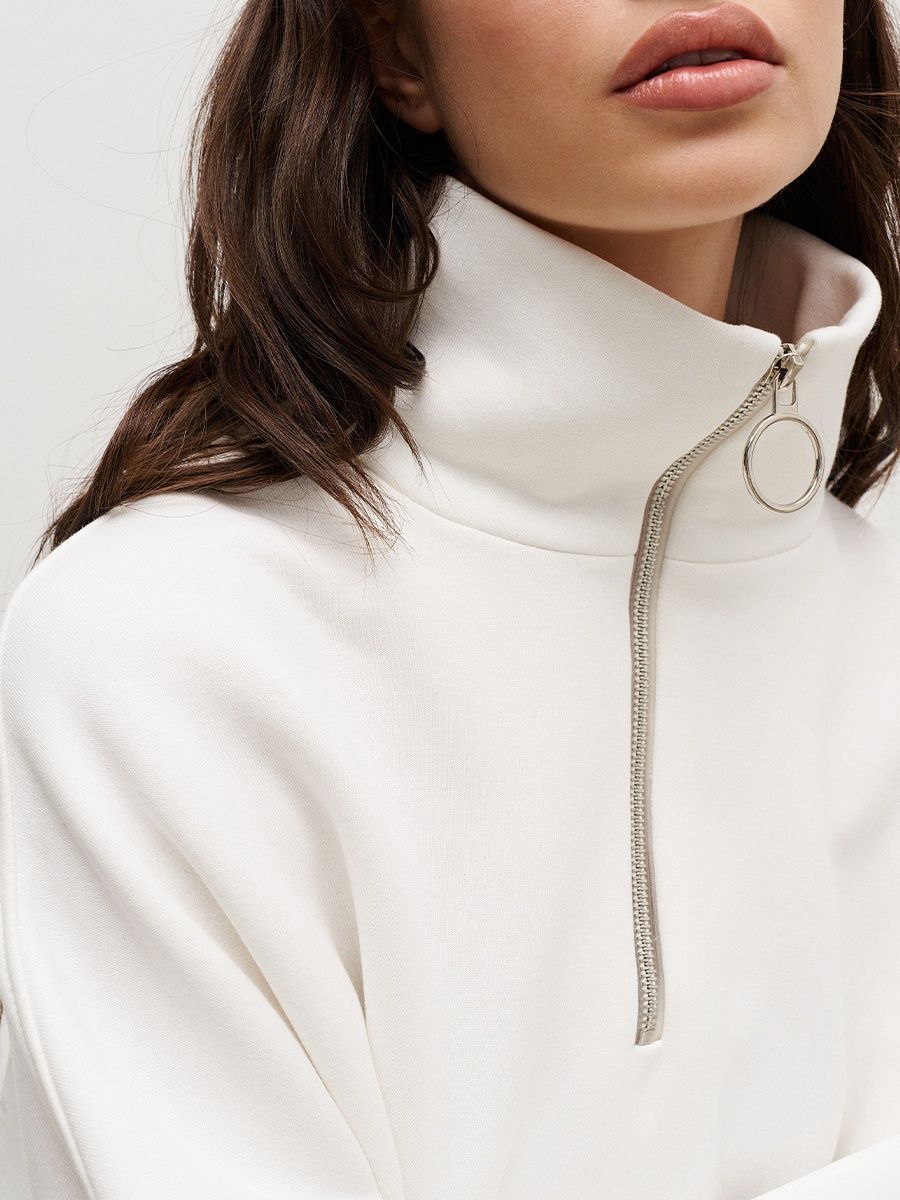 Loose Lapel Zipper Hoodie - DippedShop Wholesale - #9123