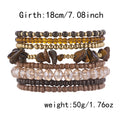 Boho-style Multi Layer Beaded Bracelets 6W6JBR502