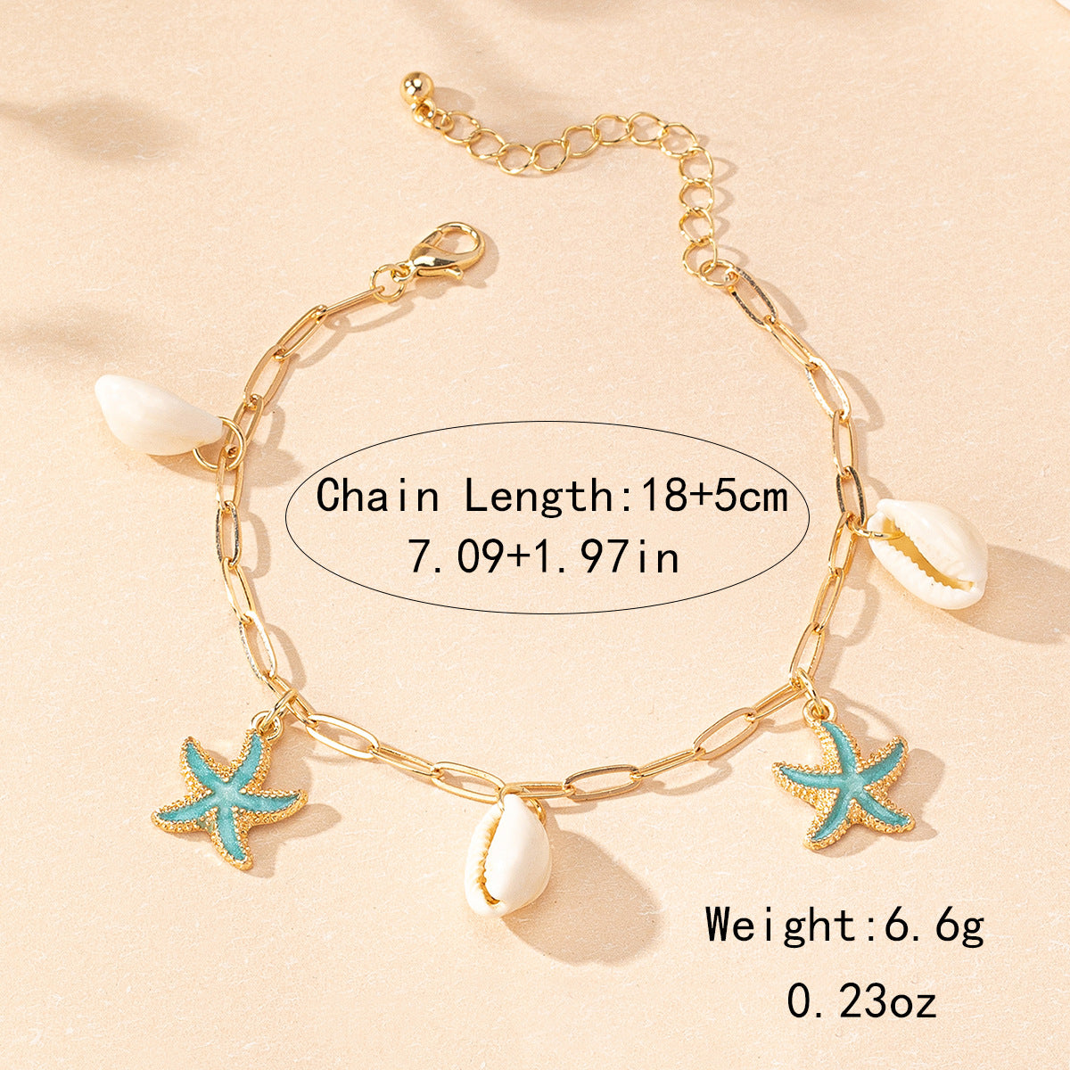 Trendy Starfish Pendant Tassel - DippedShop Wholesale - #9923