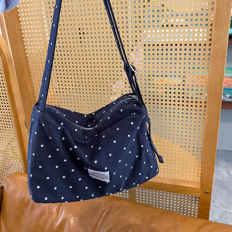 Retro Polka Dots Crossbody Bag 6W10BBG1331