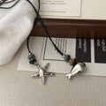 Natural Stones Metal Heart Pendant Necklace 6W6JNC687