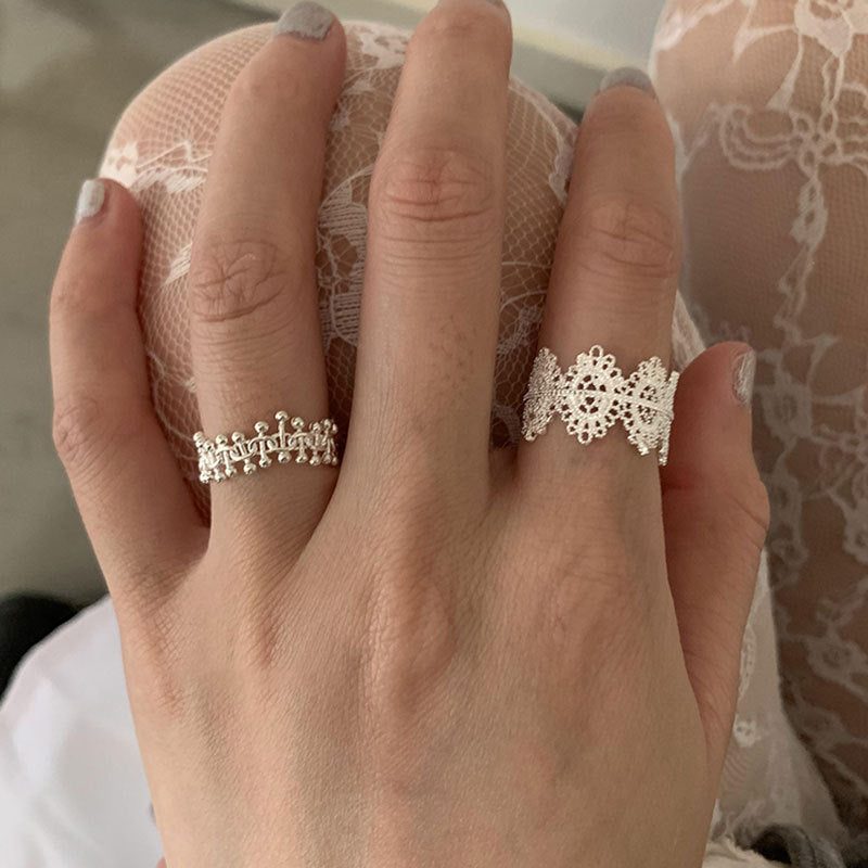 Lace Hollow Out Ring - DippedShop Wholesale - #8227