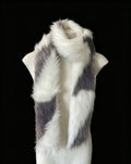 Fluffy Leopard Print Scarf - DippedShop Wholesale - #2067