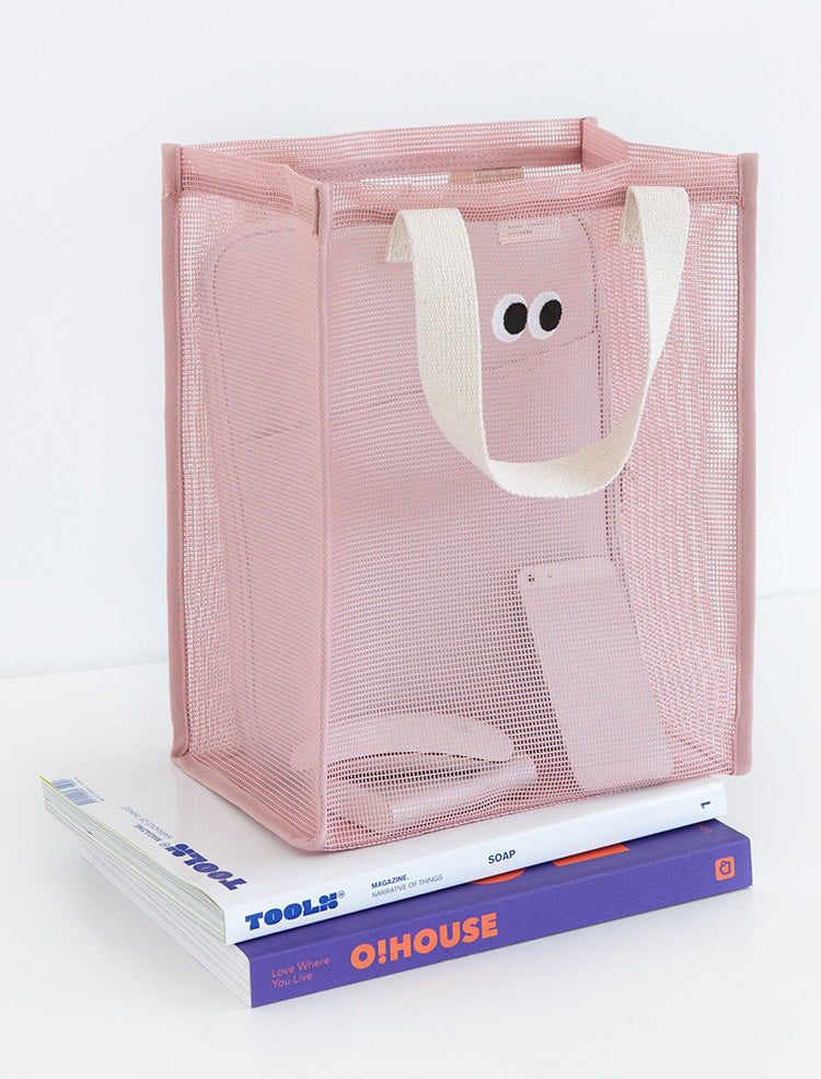 Stylish Solid Color Eye Embroideried Handbag 8CW6BBG469L