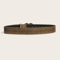 Punk Style Rivet Heart Buckle Beaded Leather Belt MK2LEEP6W6JBT52