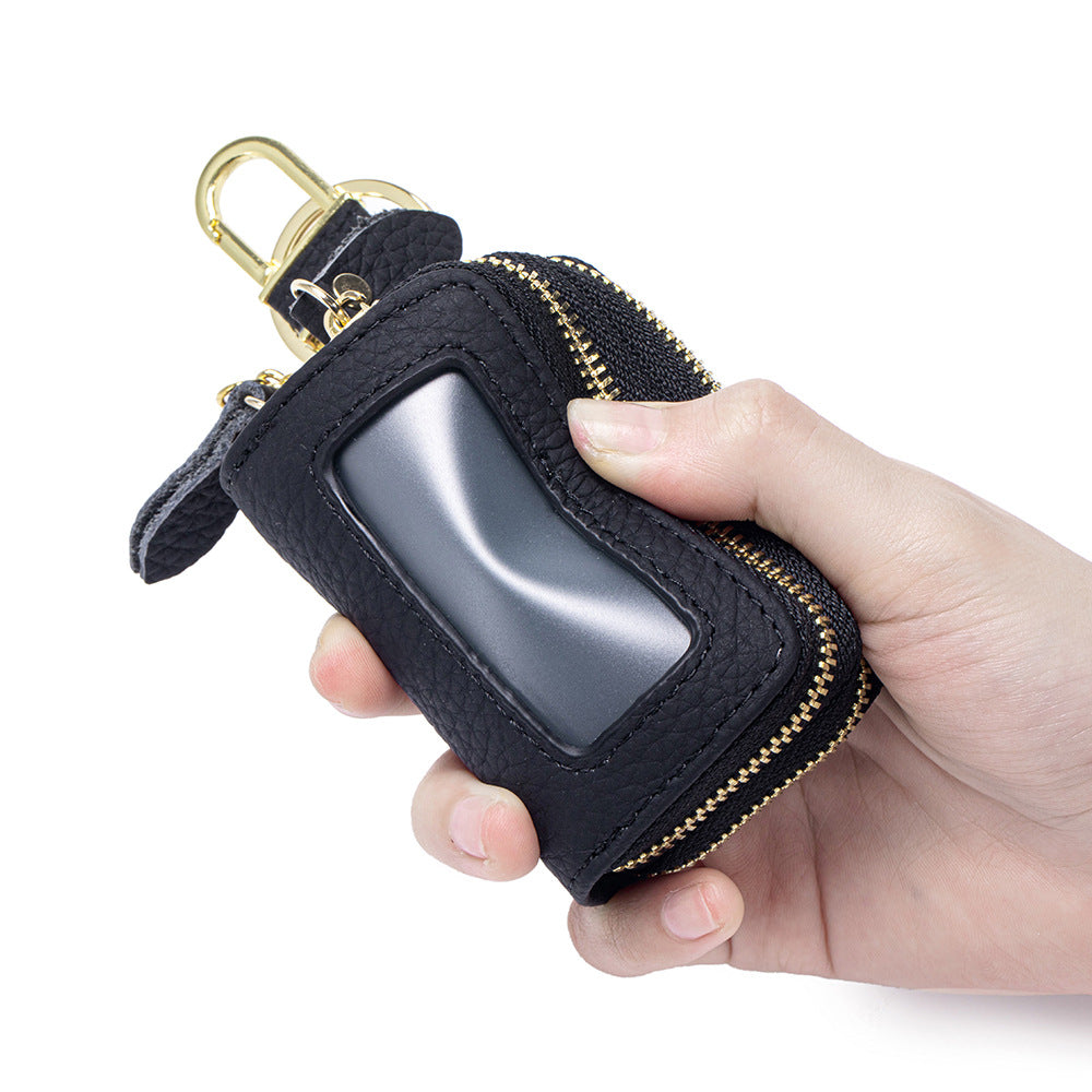Dual Zipper Car Key Case - DippedShop Wholesale - #7523