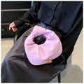 Minimalist Crescent Leather Handbag - DippedShop Wholesale - #7043
