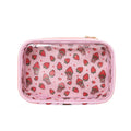 Cute Waterproof Bowknot Clear PVC Makeup Bag 6S5CO199