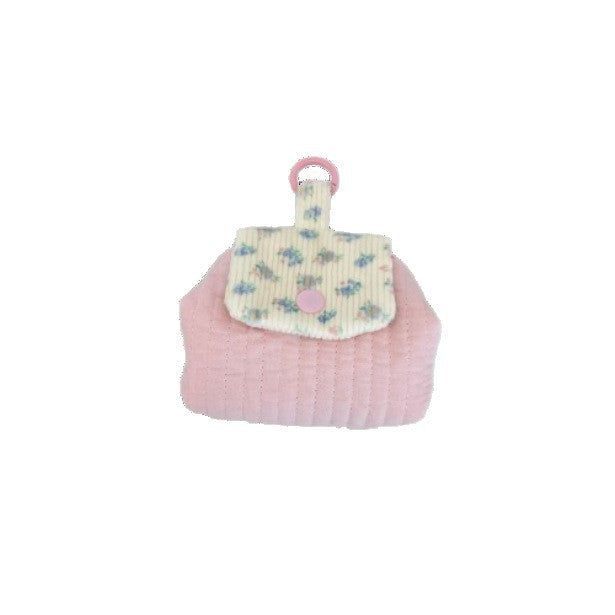 Floral Corduroy Flap Mini Pouch 6W10BWB387