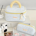 Cute Polka Dots Large Capacity Makeup Bag MK2BW6S10BOB109
