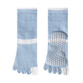 Color Contrast Non-Slip Pilates Yoga Grip Toe Socks 6W8FSO865